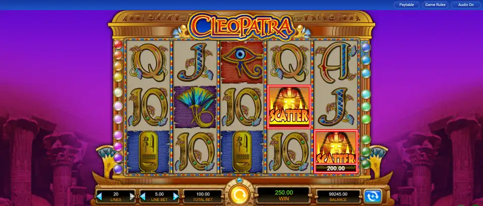 Cleopatra Gameplay 4