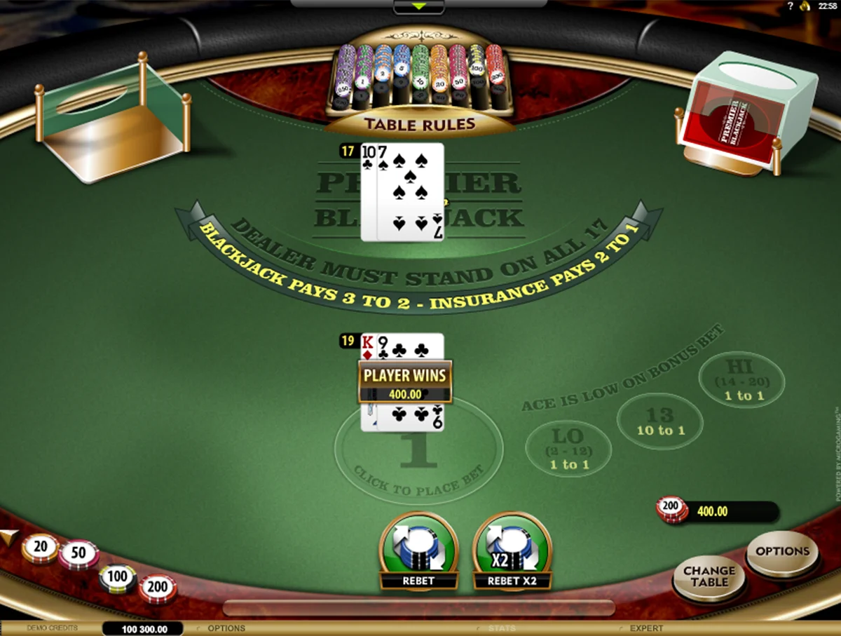 premier blackjack hi lo gold microgaming.png